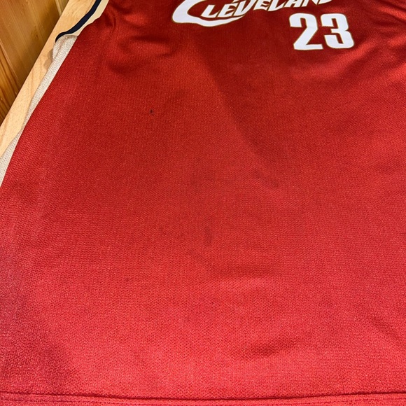 VTG Men’s Reebok Lebron James #23 Cleveland Cavaliers NBA Basketball Jersey 3XL - Picture 12 of 12